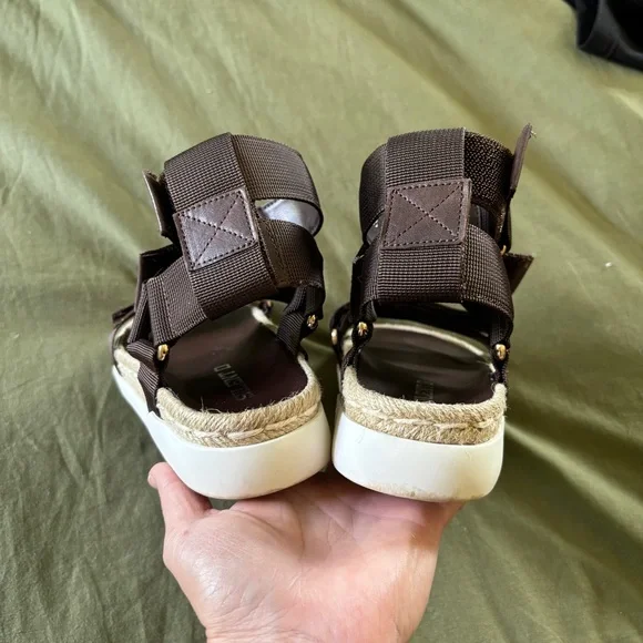 Silent D | Anthropologie Trevor gladiator sandals in brown - Picture 6 of 9